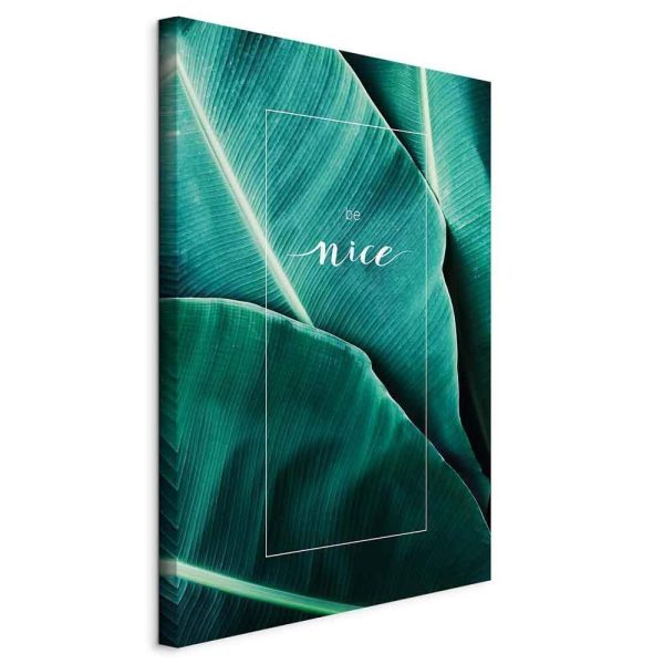 Tableau - Be Nice (1 Part) Vertical Tableau - Be Nice (1 Part) Vertical