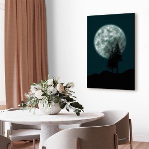 Tableau - Beautiful Full Moon (1 Part) Vertical