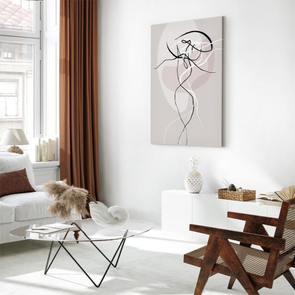 Tableau - Beige Energy (1 Part) Vertical