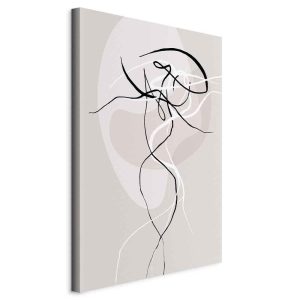 Tableau - Beige Energy (1 Part) Vertical