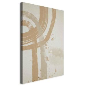 Tableau - Beige Minimalism (1 Part) Vertical