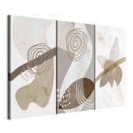 Tableau - Beige Trio (3 Parts)