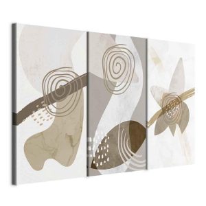 Tableau - Beige Trio (3 Parts)