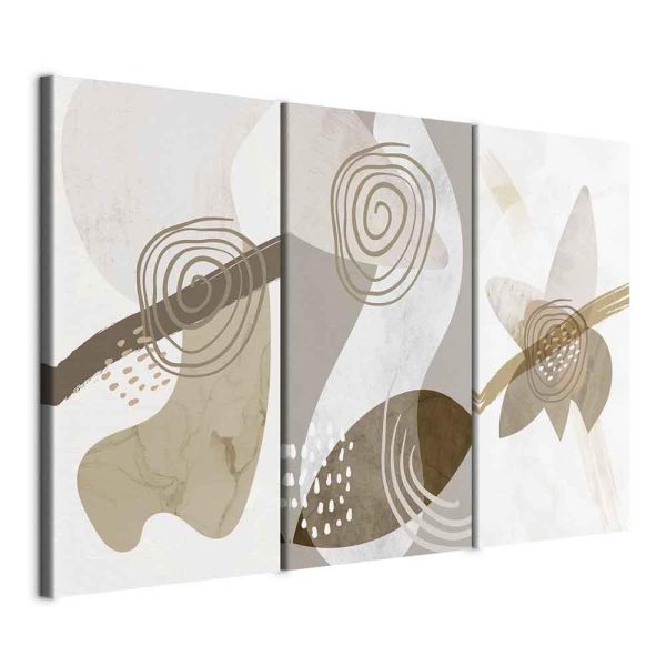 Tableau - Beige Trio (3 Parts) Tableau - Beige Trio (3 Parts)
