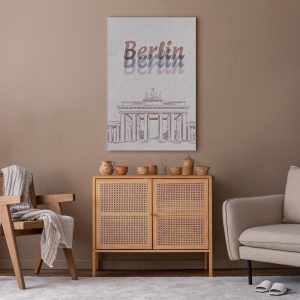 Tableau - Berlin in Watercolours (1 Part) Vertical