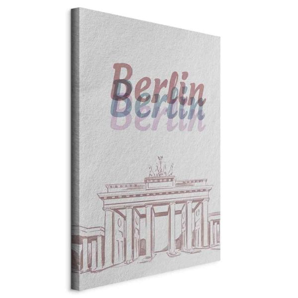 Tableau - Berlin in Watercolours (1 Part) Vertical Tableau - Berlin in Watercolours (1 Part) Vertical