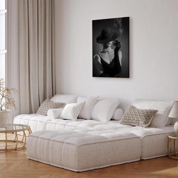 Tableau - Black Elegance (1 Part) Vertical