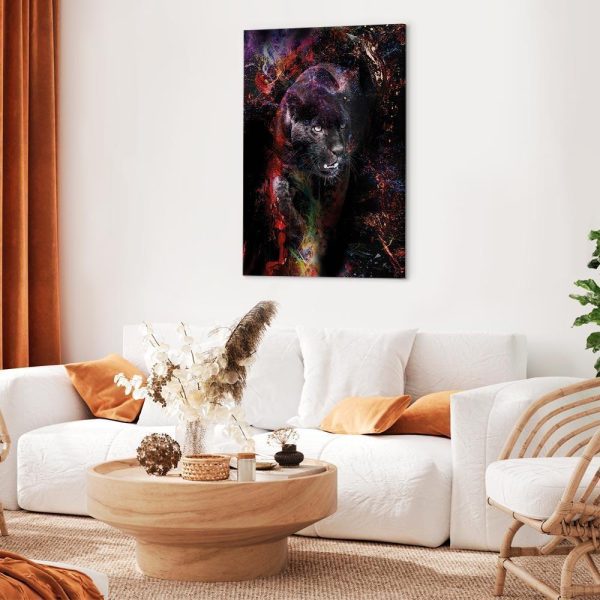 Tableau - Black Jaguar (1 Part) Vertical