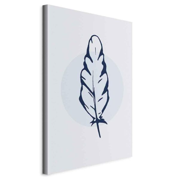 Tableau - Blue Feather (1 Part) Vertical Tableau - Blue Feather (1 Part) Vertical