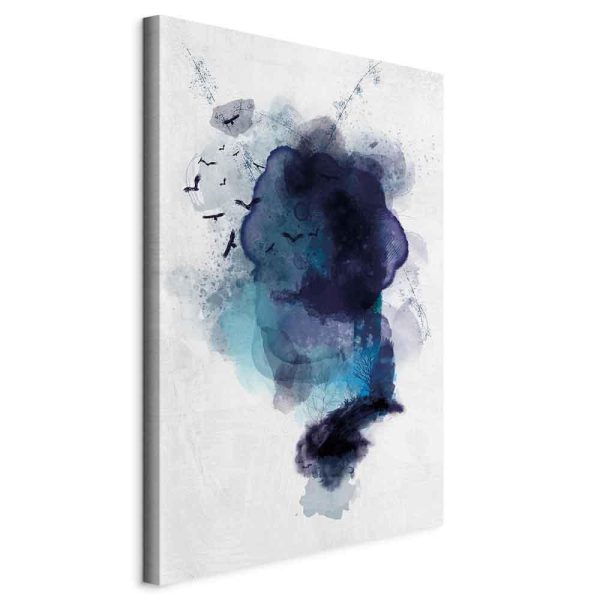 Tableau - Blue Memory (1 Part) Vertical Tableau - Blue Memory (1 Part) Vertical