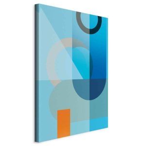 Tableau - Blue Surface (1 Part) Vertical