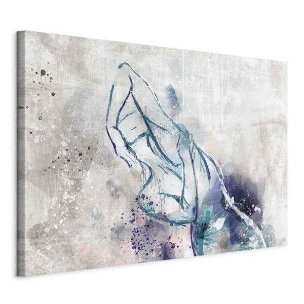 Tableau - Blue Woman (1 Part) Wide Tableau - Blue Woman (1 Part) Wide