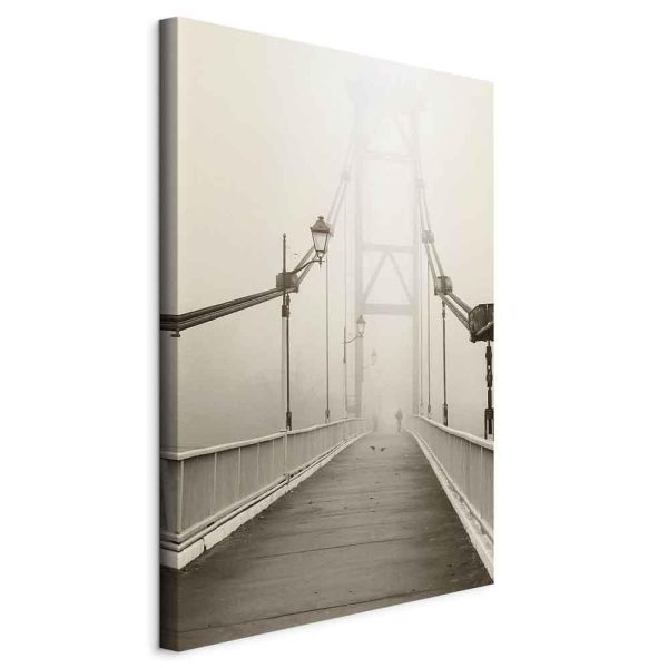 Tableau - Bridge in the Fog (1 Part) Vertical Tableau - Bridge in the Fog (1 Part) Vertical