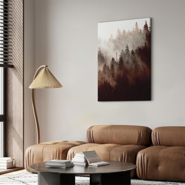 Tableau - Brown Forest (1 Part) Vertical