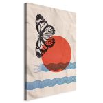 Tableau - Butterfly and Sunrise (1 Part) Vertical