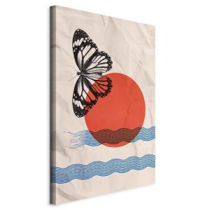 Tableau - Butterfly and Sunrise (1 Part) Vertical