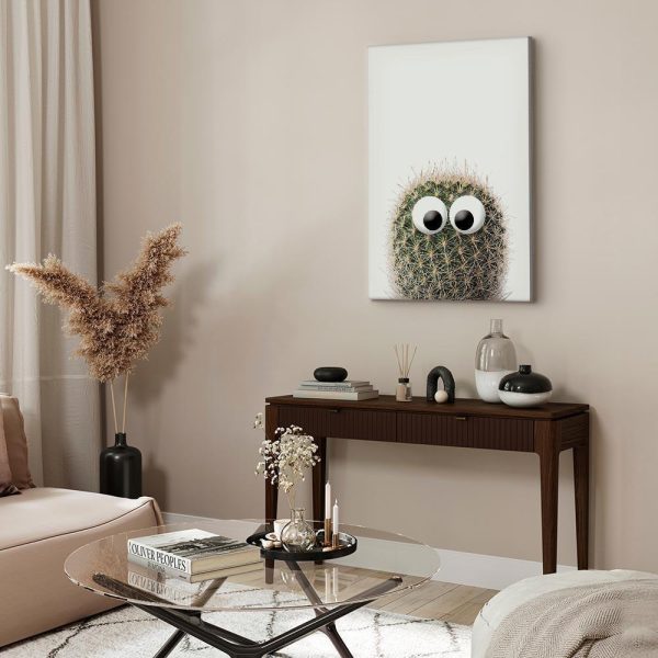 Tableau - Cactus With Eyes (1 Part) Vertical