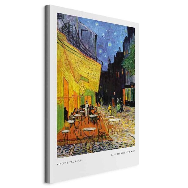 Tableau - Cafe at Night (1 Part) Vertical Tableau - Cafe at Night (1 Part) Vertical