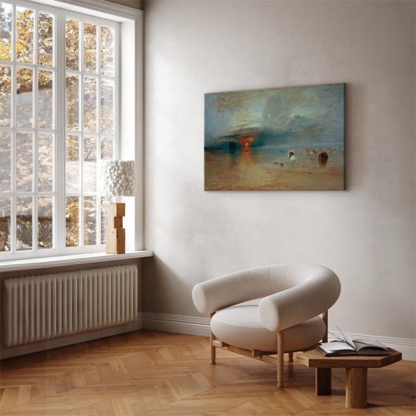 Tableau - Calais Beach, Low Tide