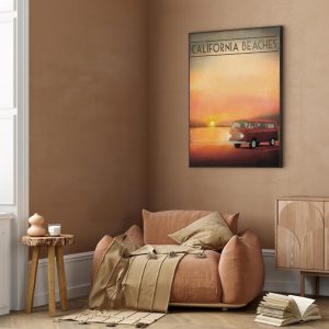 Tableau - California Beaches (1 Part) Vertical