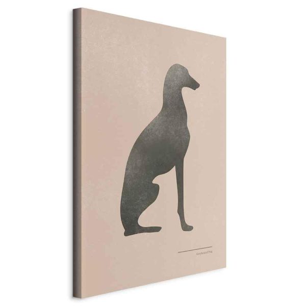 Tableau - Calm Greyhound (1 Part) Vertical Tableau - Calm Greyhound (1 Part) Vertical