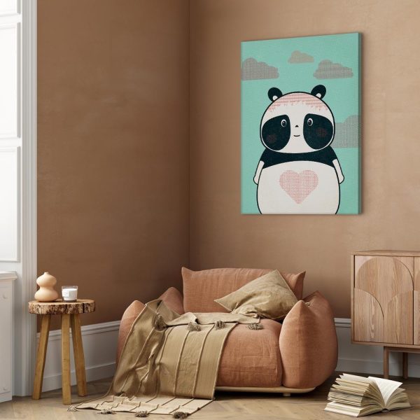 Tableau - Careful Panda (1 Part) Vertical