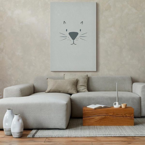 Tableau - Cat's Face (1 Part) Vertical