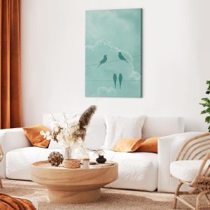 Tableau - Celadon Sky (1 Part) Vertical