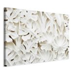 Tableau - Ceramic Leaves (1 Part) Wide