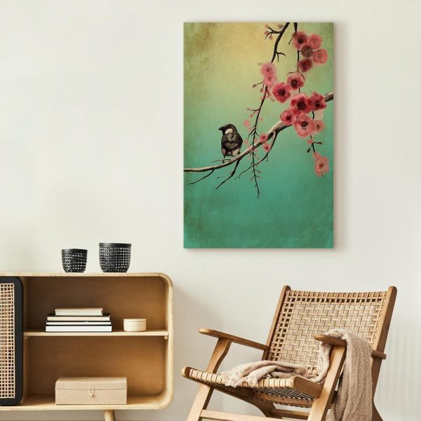 Tableau - Cherry Flowers (1 Part) Vertical