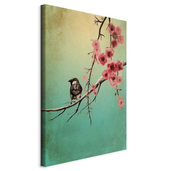 Tableau - Cherry Flowers (1 Part) Vertical Tableau - Cherry Flowers (1 Part) Vertical