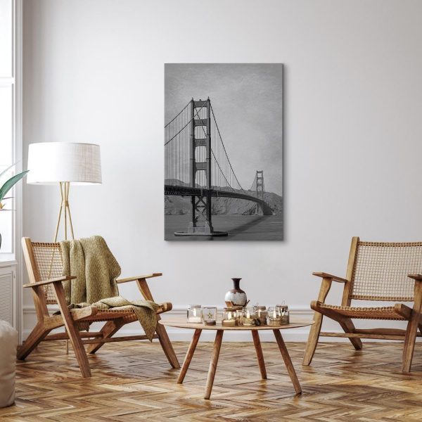 Tableau - City Connecting Bridges (1-part) - Architecture Photography USA