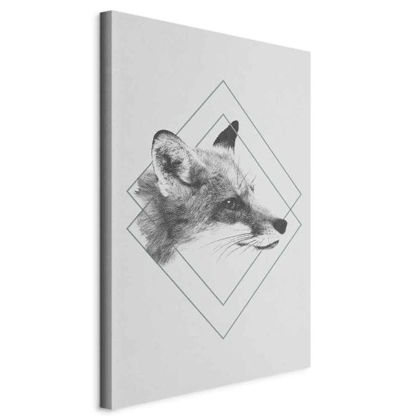 Tableau - Clever Fox (1 Part) Vertical Tableau - Clever Fox (1 Part) Vertical