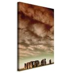 Tableau - Clouds Over Stonehenge (1 Part) Vertical