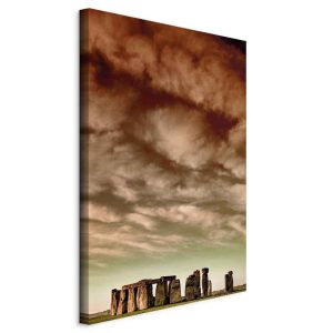 Tableau - Clouds Over Stonehenge (1 Part) Vertical