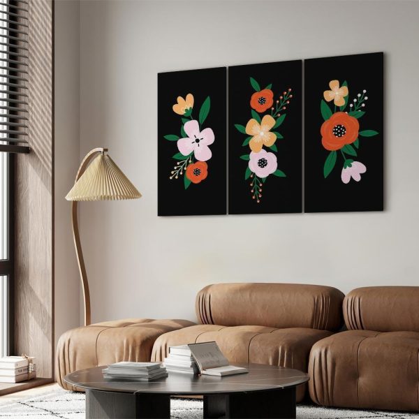 Tableau - Colorful Bloom (3 Parts)