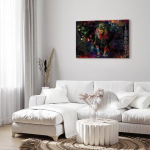 Tableau - Colourful Africa (1 Part) Wide