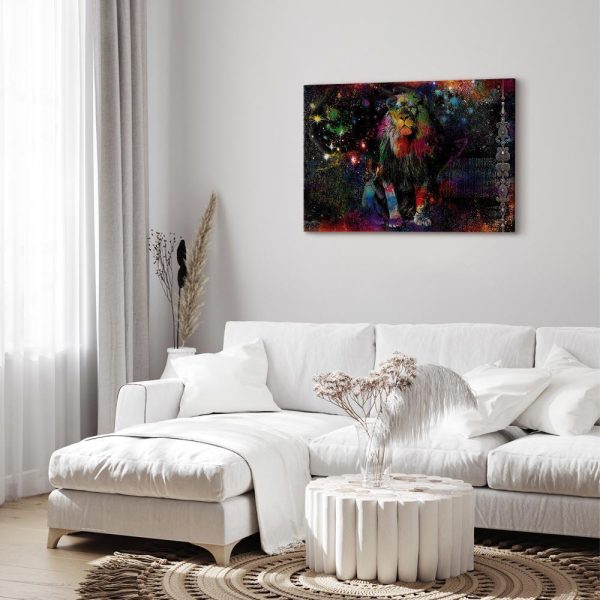 Tableau - Colourful Africa (1 Part) Wide