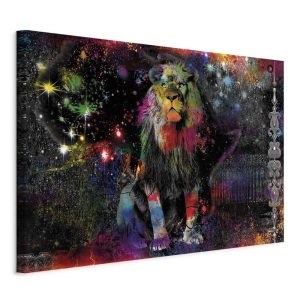 Tableau - Colourful Africa (1 Part) Wide