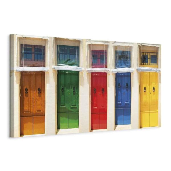 Tableau - Colourful Doors Tableau - Colourful Doors