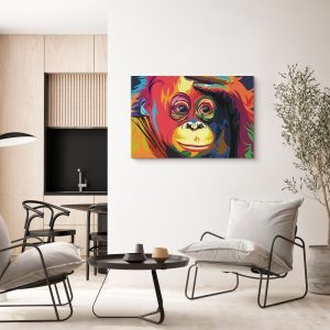 Tableau - Colourful Orangutan (1 Part) Wide