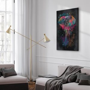 Tableau - Colourful Safari (1 Part) Vertical