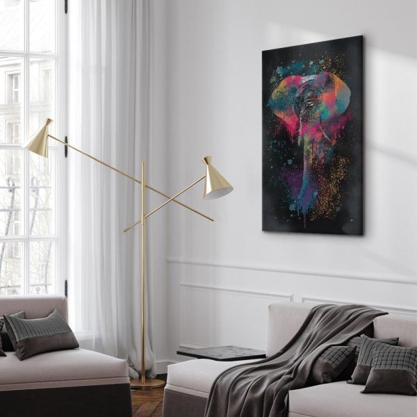 Tableau - Colourful Safari (1 Part) Vertical