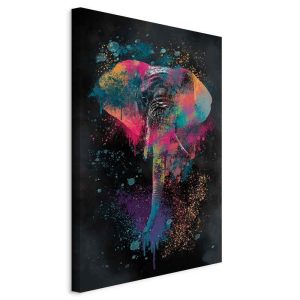Tableau - Colourful Safari (1 Part) Vertical