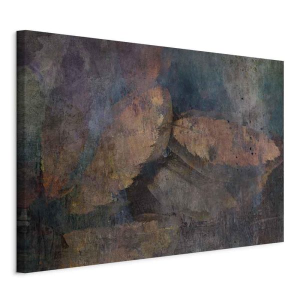Tableau - Copper Leaves (1 Part) Wide Tableau - Copper Leaves (1 Part) Wide