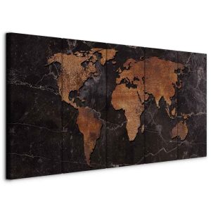 Tableau - Copper Map (5 Parts) Narrow