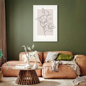 Tableau - Creamy Magnolia (1 Part) Vertical