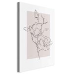 Tableau - Creamy Magnolia (1 Part) Vertical