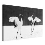 Tableau - Dancing Cranes (1 Part) Wide