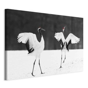 Tableau - Dancing Cranes (1 Part) Wide